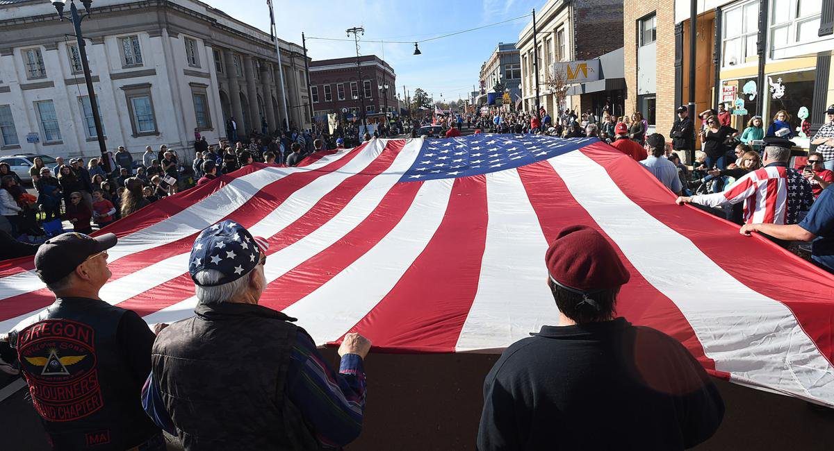 Veterans with Flag 1